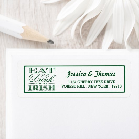 Eet, Drink & BE Irish St. Patrick's Day Etiket (Insitu)