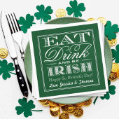 Eet, Drink & BE Irish St. Patrick's Day Servetten