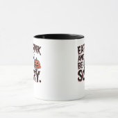 Eet Drink Be Scary Halloween Pompoen Creatieve Sti Mok (Midden)