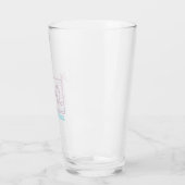 EET. DRINK. BEACH. droogtrommel Glas (Links)