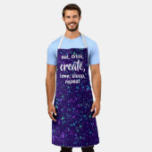 Eet, Drink, Creëer, Liefde, Slaap, Schort herhalen (Gedragen)