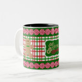 Eet, Drink en be Merry Pset Gingerbrood Mok (Voorkant links)