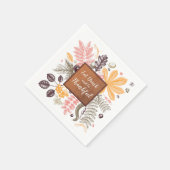 Eet Drink en ben dankbaar Servet (Hoek)