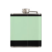 Eet, drink en ben de Ierse Klaver van | Heupfles (Achterkant)