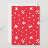 Eet, Drink en ben een lelijke kerstfeestdag Kaart (Achterkant)