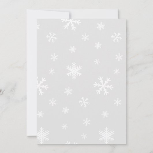 Eet, Drink en ben een lelijke kerstfeestdag Kaart (Achterkant)