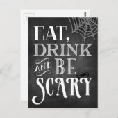 Eet Drink en ben Eng Briefkaart (Voorkant / Achterkant)