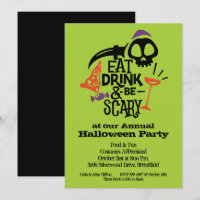 Eet Drink en ben eng Halloween