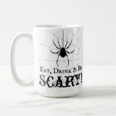 Eet, Drink en ben eng Halloween Koffiemok (Links)