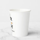 Eet, Drink en ben eng Halloween Papieren Bekers (Links)