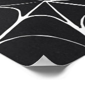 Eet, Drink en ben eng Halloween Poster (Hoek)