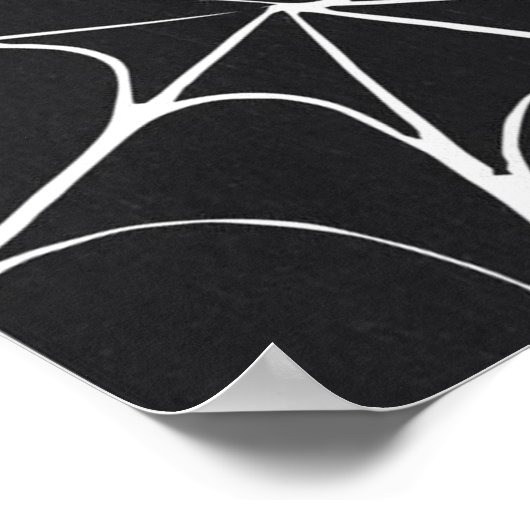 Eet, Drink en ben eng Halloween Poster (Hoek)