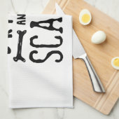 eet drink en ben eng Halloween Theedoek (Quarter Fold)