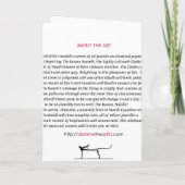 Eet, drink en ben Eng Kaart (Achterkant)