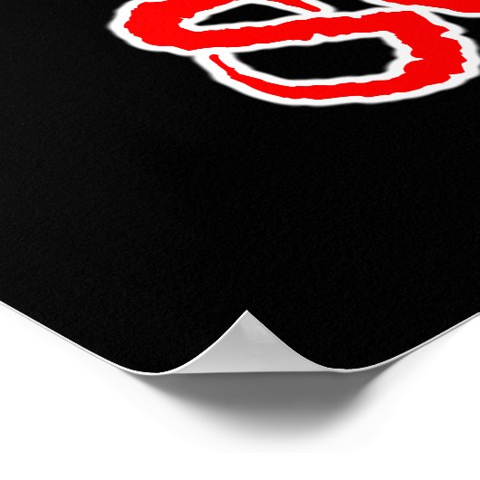 Eet, Drink en ben eng Poster (Hoek)