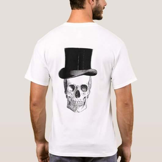 Eet, drink en ben eng! t-shirt unisex (Achterkant)