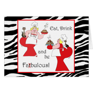 "Eet, Drink en ben fatbulair!" Kaartjes