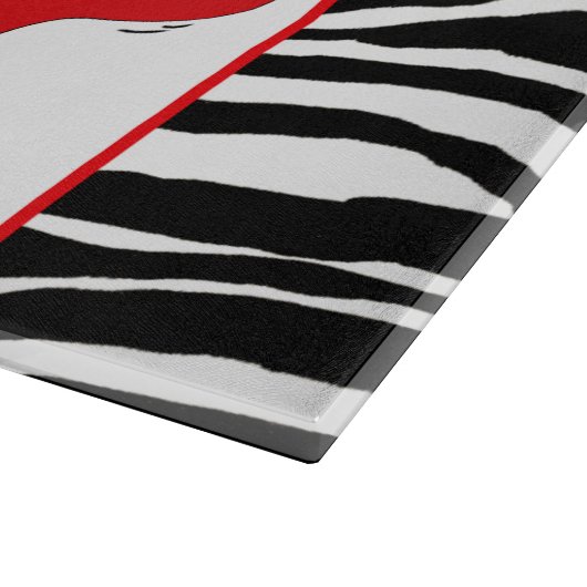 "Eet, Drink en ben vetbulusachtig!" Snijplank (Hoek)