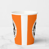 Eet, drink en bespaar de aanwezigheid van Hallowee Papieren Bekers (Links)