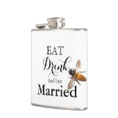 Eet-Drink en bijenhuwelijk Heupfles (Links)