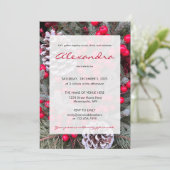 Eet-, Drink- en feestbride om de winter te worden Kaart (Staand voorkant)