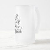 Eet Drink en gehuwd Mok van voorglas (Voorkant rechts)