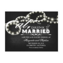 Eet, drink en getrouwd zijn, behalve de datum brie