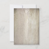 Eet drink en getrouwd zijn bruiloft RSVP kaarten (Achterkant)