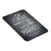 Eet, drink en getrouwd zijn magneet (Rechterzijde)