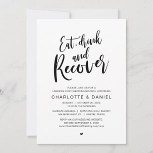 Eet, Drink en herstel, de ochtend na de brunch Kaart