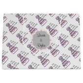 Eet, Drink en Trouw Groot Persoonlijk Large Cadeautasje (Voorkant)