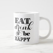 Eet, Drink en wees blij Grote Koffiekop (Rechts)