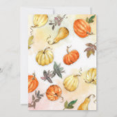 Eet Drink en wees dankbaar vrienden Thanksgiving L Kaart (Achterkant)