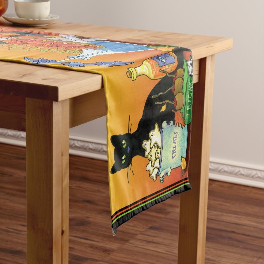 Eet, Drink en wees een enge tafelloper (Voorbeeld)