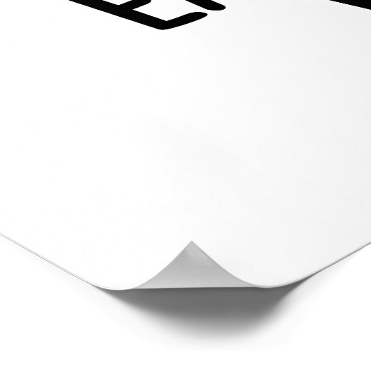 Eet Drink en wees een grappige spookwoordspeling Poster (Hoek)