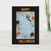 EET DRINK EN WEES "ENG" DEZE HALLOWEEN KAART (Voorkant)