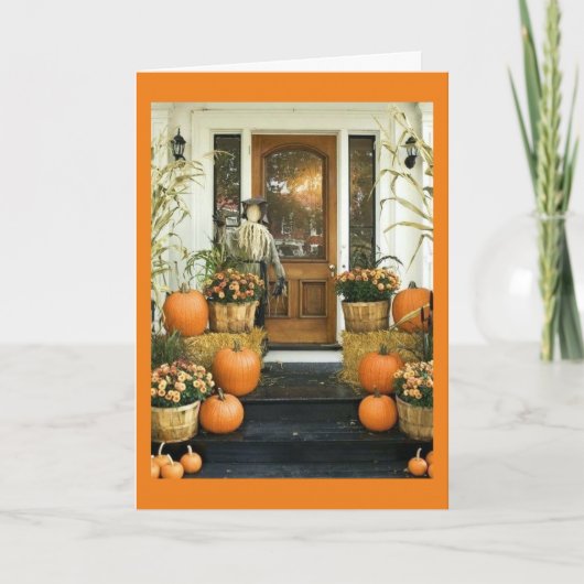 EET DRINK EN WEES "ENG" DEZE HALLOWEEN KAART (Voorkant)