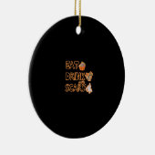 Eet, drink en wees eng grafisch keramisch ornament (Rechts)