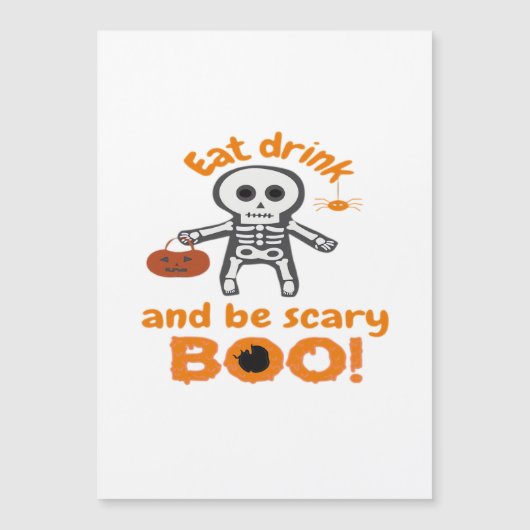 Eet, drink en wees eng grappig griezelig  (Voorkant)