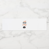 Eet, drink en wees eng grappig Halloween Waterfles Etiket (Enkel label)