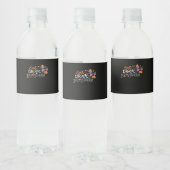 Eet, drink en wees eng grappig Halloween Waterfles Etiket (Flessen)