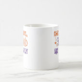 Eet, drink en wees eng grappig trendy koffiemok (Center)