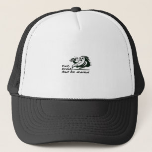 Eet, drink en wees eng Griezelclub Cool Uniek Trucker Pet