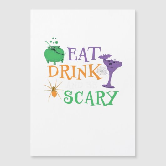 Eet, drink en wees eng Halloween (Voorkant)
