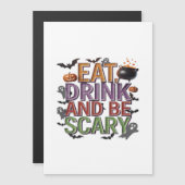 Eet, drink en wees eng Halloween-feest Spoken Desi (Voorkant / Achterkant)