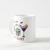 Eet Drink en wees eng Halloween Fun Coffee Koffiemok (Voorkant links)