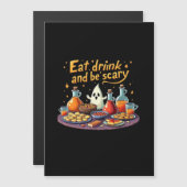 Eet, drink en wees eng Halloween griezelig plezier (Voorkant / Achterkant)