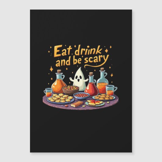 Eet, drink en wees eng Halloween griezelig plezier (Voorkant)