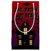 Eet, Drink en wees eng Halloween Klein Cadeauzakje (Voorkant)