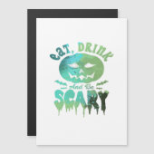 Eet, drink en wees eng Halloween licht (Voorkant / Achterkant)